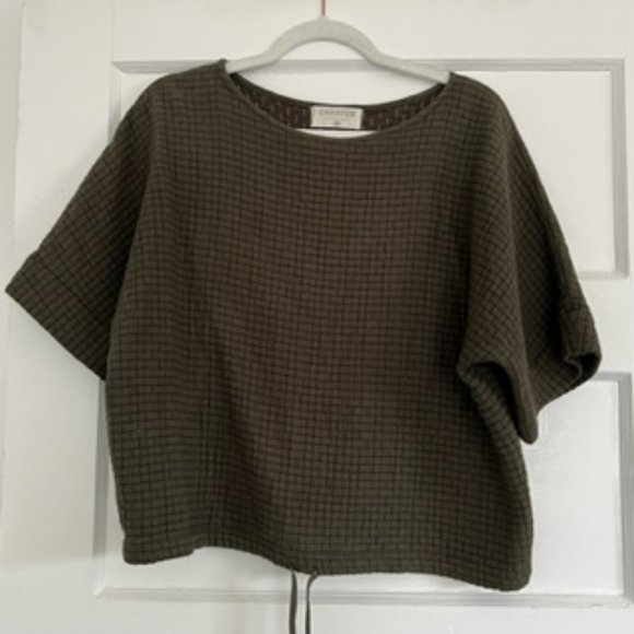 Curator SF Tops - SF Curator  Quilted Ayana Top M Price is firm. No offers please